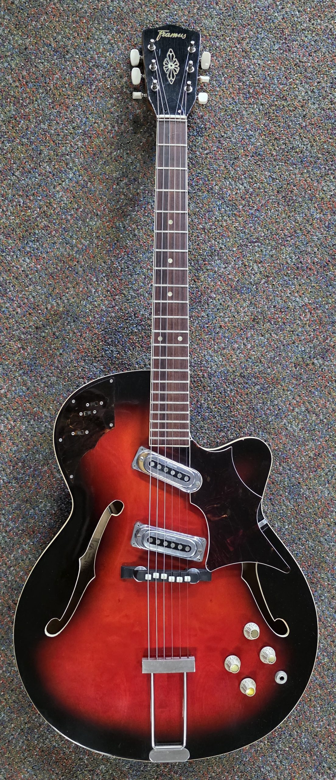 FRAMUS 5/54-52 Archtop Electric Guitar - Riviera - Bavarian Made